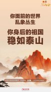 王毅对海外同胞们说：你身后的祖国稳如泰山